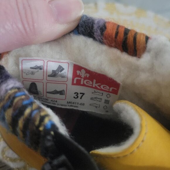 Womens Rieker Gesa Sneaker Boot Sz 6.5 MSRP $120 - Picture 9 of 9